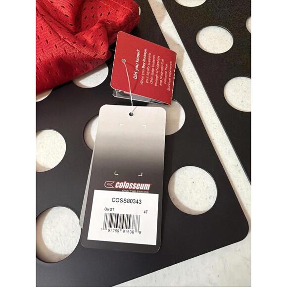 Ohio State Buckeyes 2 Piece Set TODDLER 4T Jersey And Pants New - Picture 7 of 8